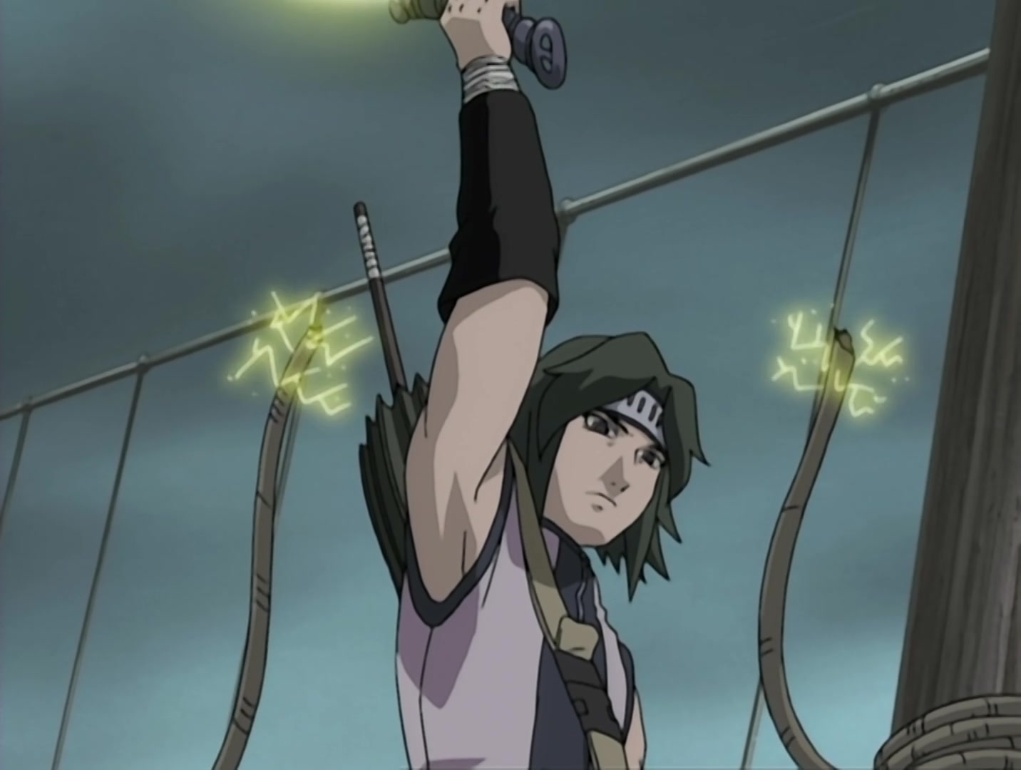 Naruto Ep 105: A Fierce Battle of Rolling Thunder! @ 10:24