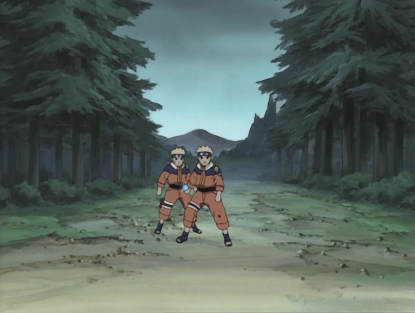 Naruto Ep 105: A Fierce Battle of Rolling Thunder! @ 11:35