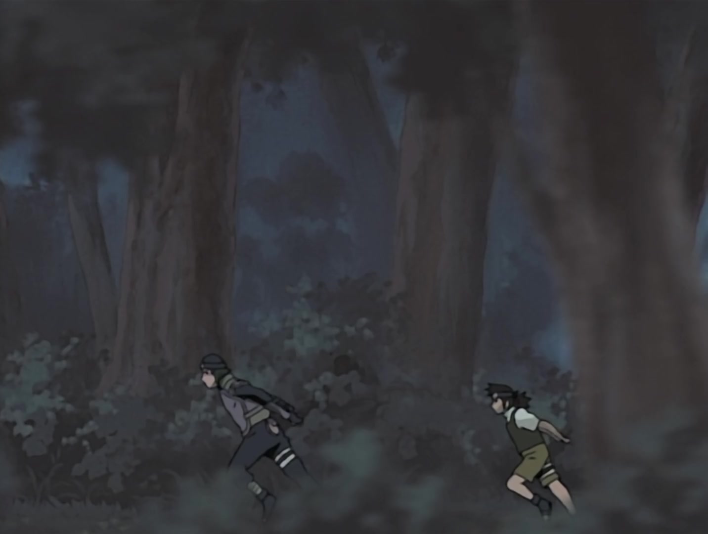 Naruto Ep 105: A Fierce Battle of Rolling Thunder! @ 13:01