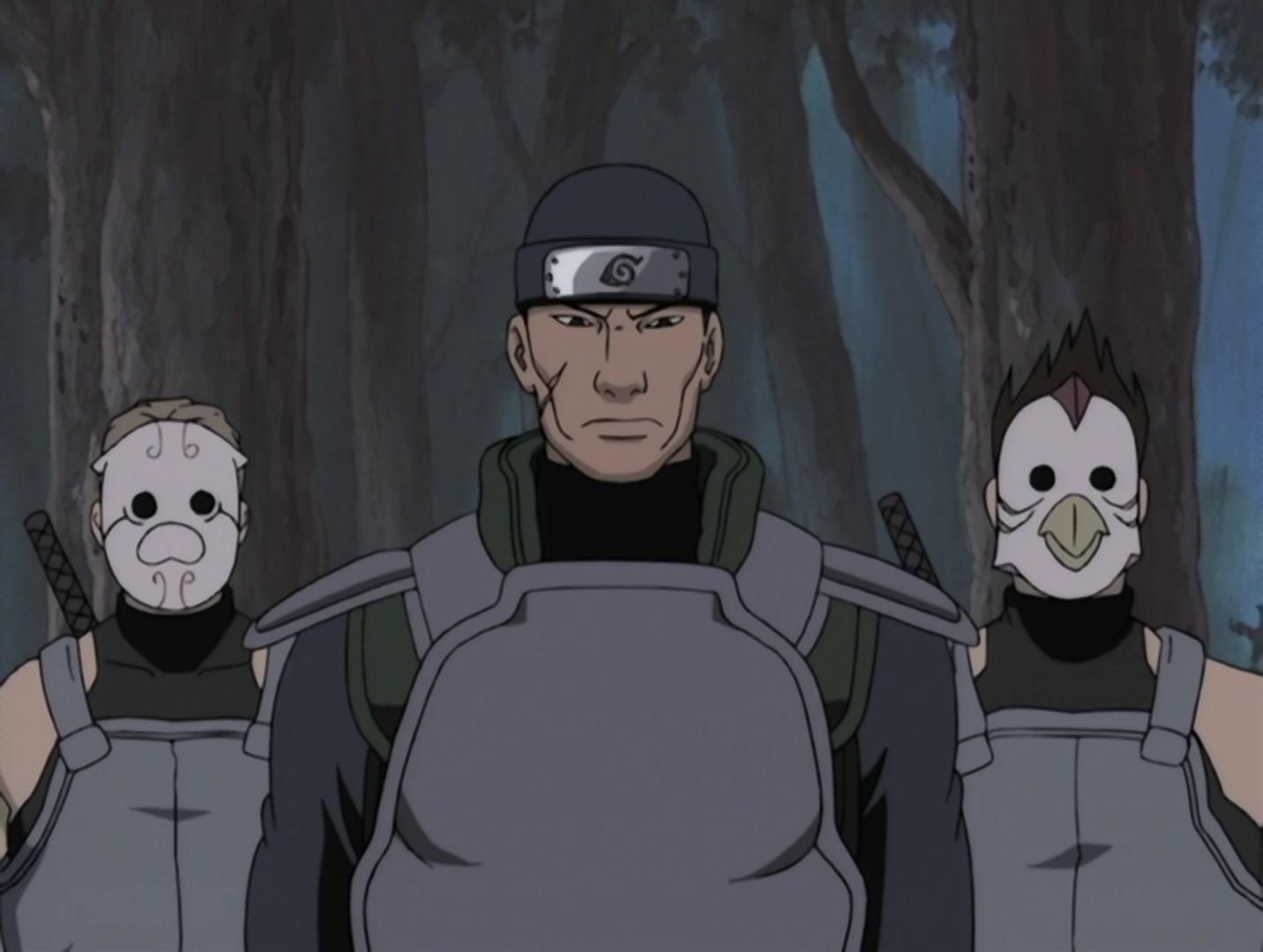 Naruto Ep 105: A Fierce Battle of Rolling Thunder! @ 13:36