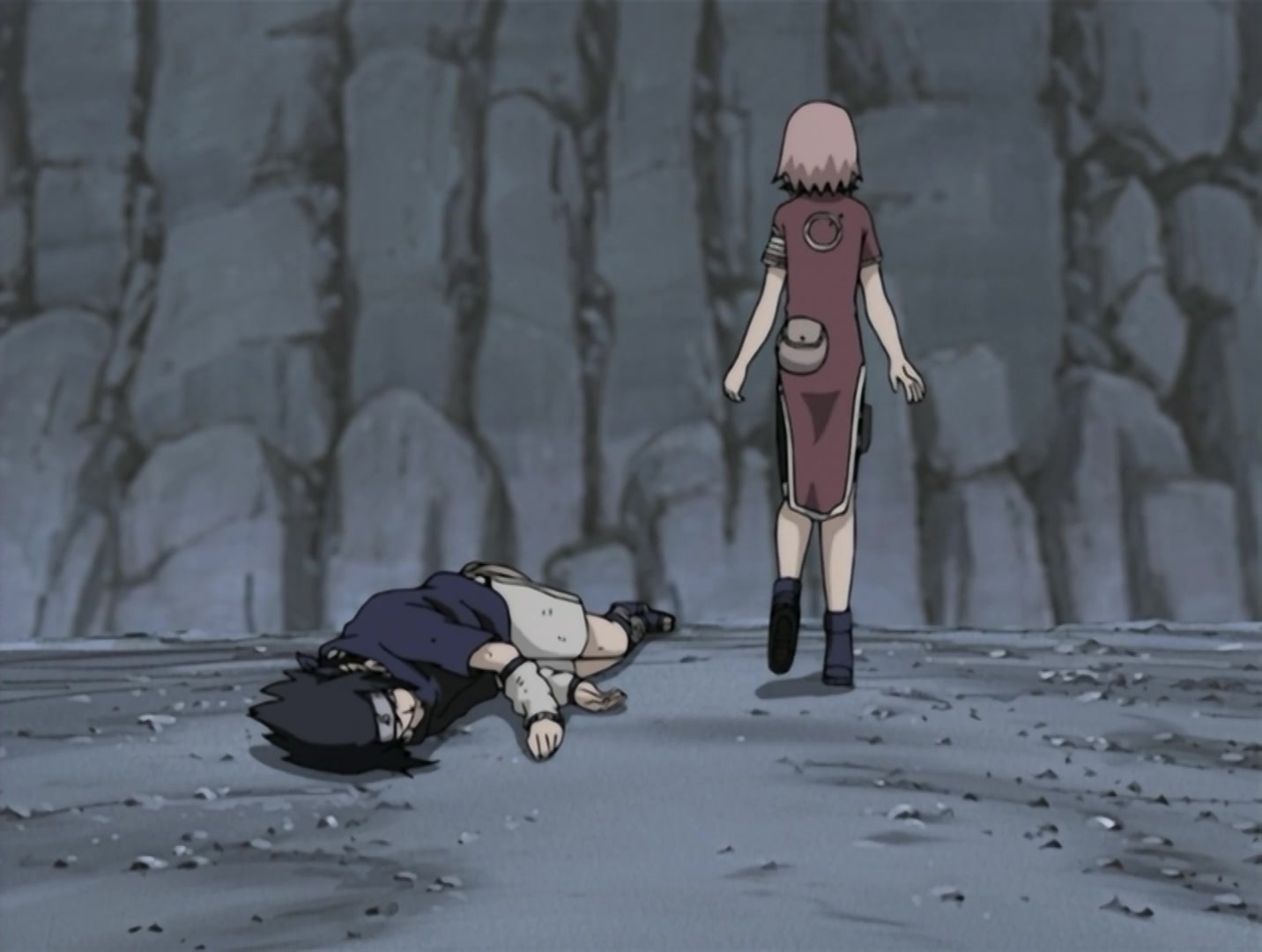Naruto Ep 106: The Last Leg: A Final Act of Desperation @ 08:44