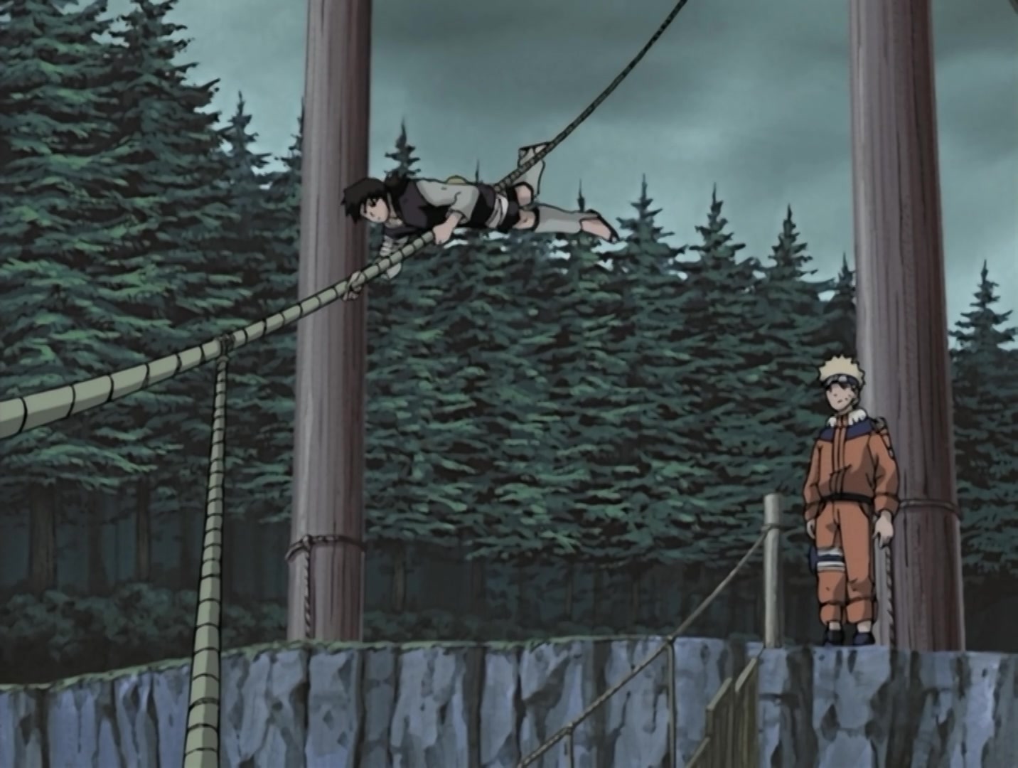 Naruto Ep 106: The Last Leg: A Final Act of Desperation @ 09:34