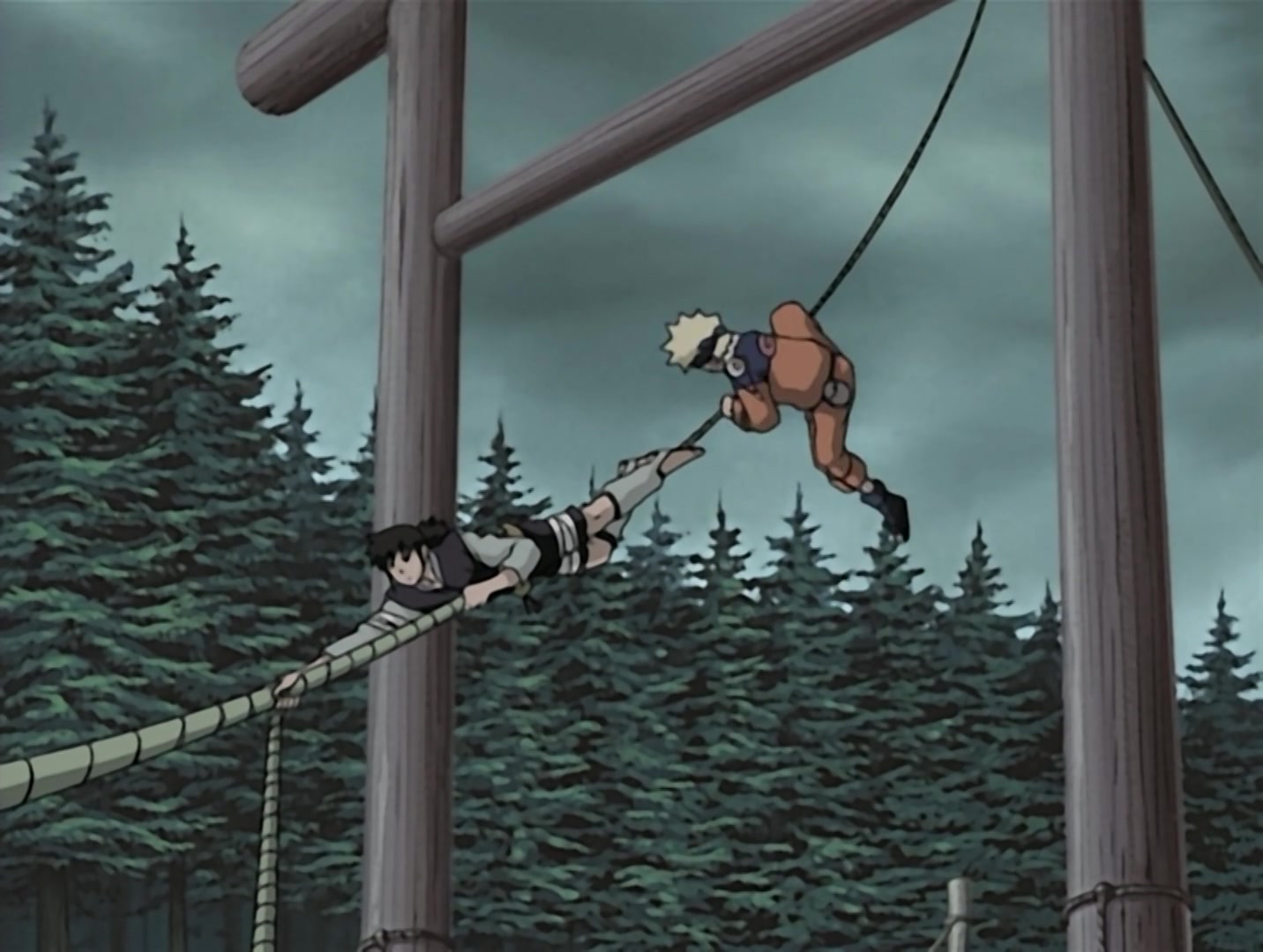Naruto Ep 106: The Last Leg: A Final Act of Desperation @ 09:42