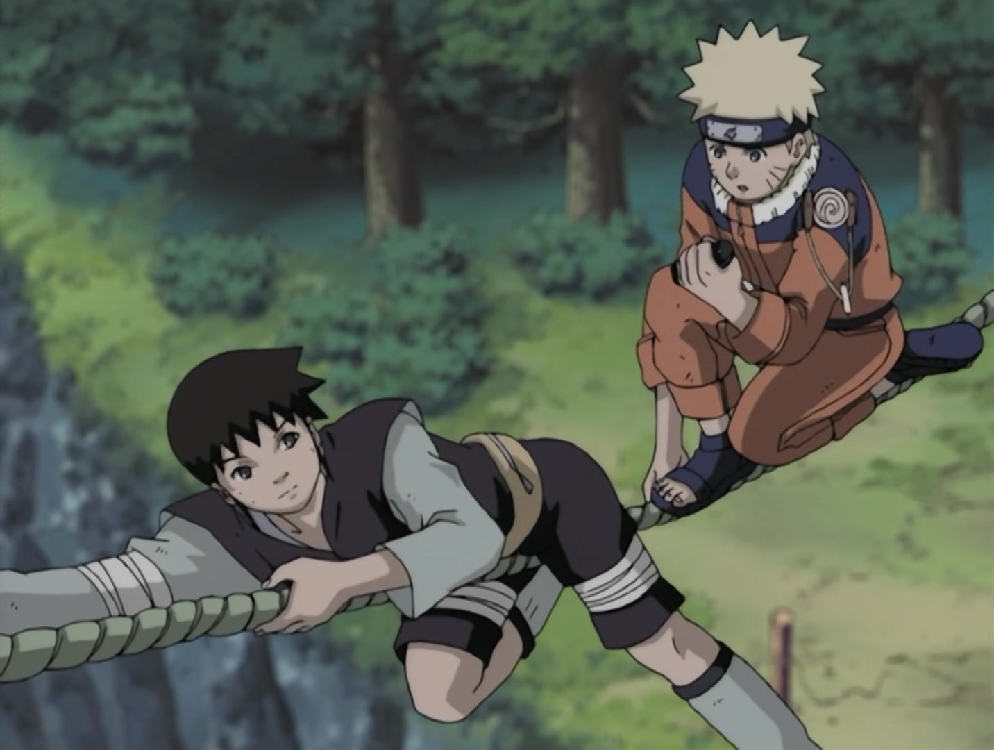 Naruto Ep 106: The Last Leg: A Final Act of Desperation @ 10:46