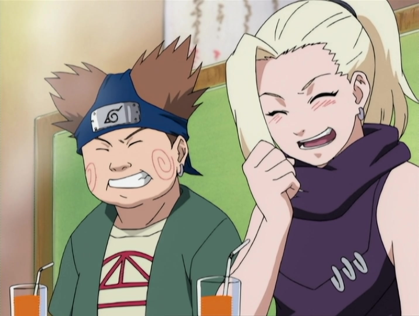 Naruto Ep 107: The Battle Begins: Naruto vs. Sasuke @ 03:41
