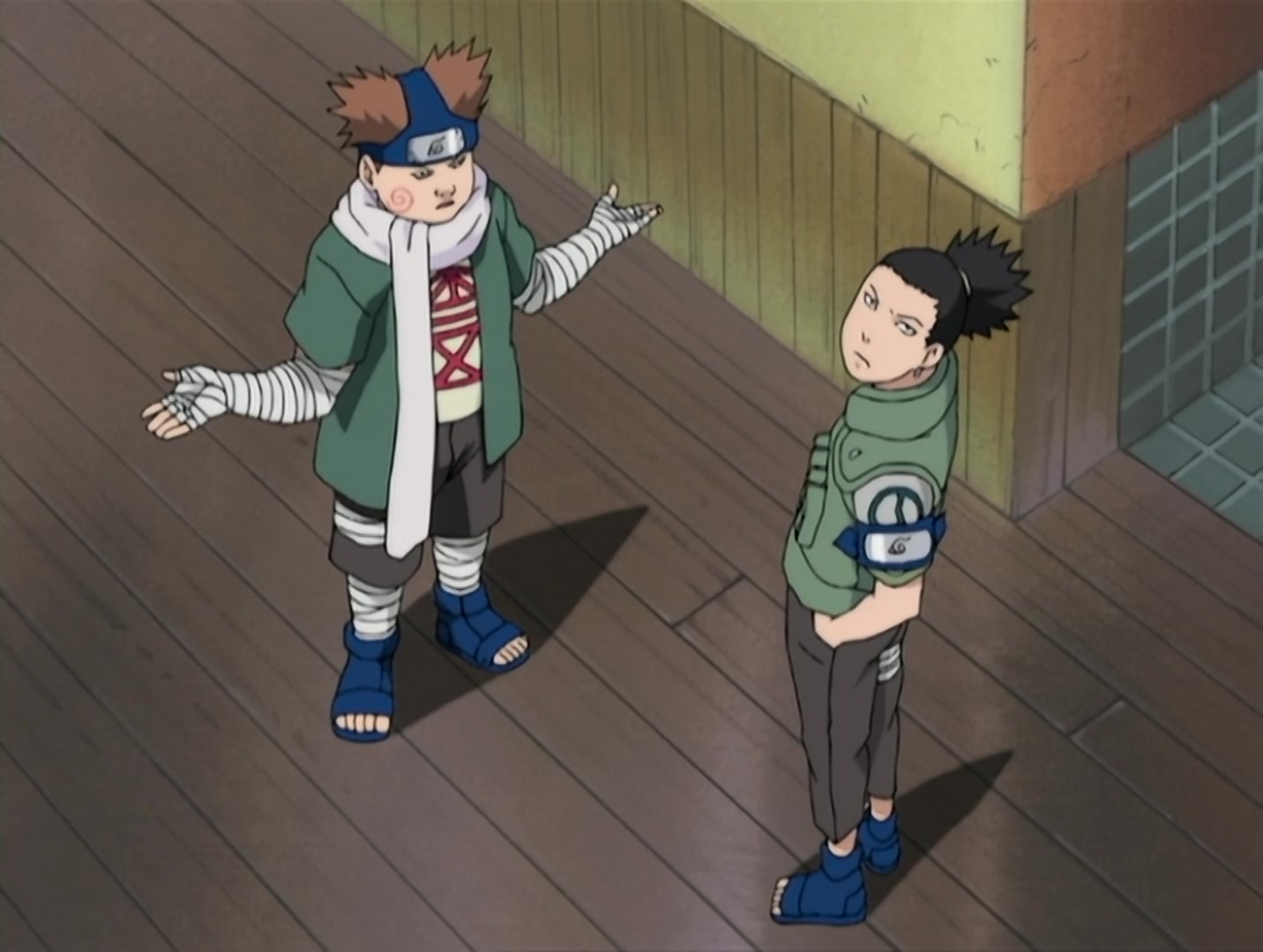 Naruto Ep 107: The Battle Begins: Naruto vs. Sasuke @ 08:24