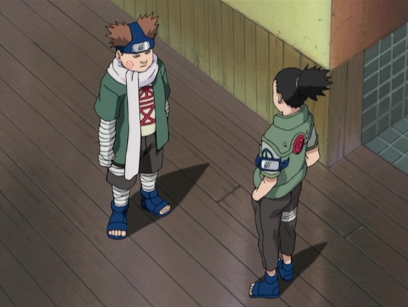 Naruto Ep 107: The Battle Begins: Naruto vs. Sasuke @ 08:29