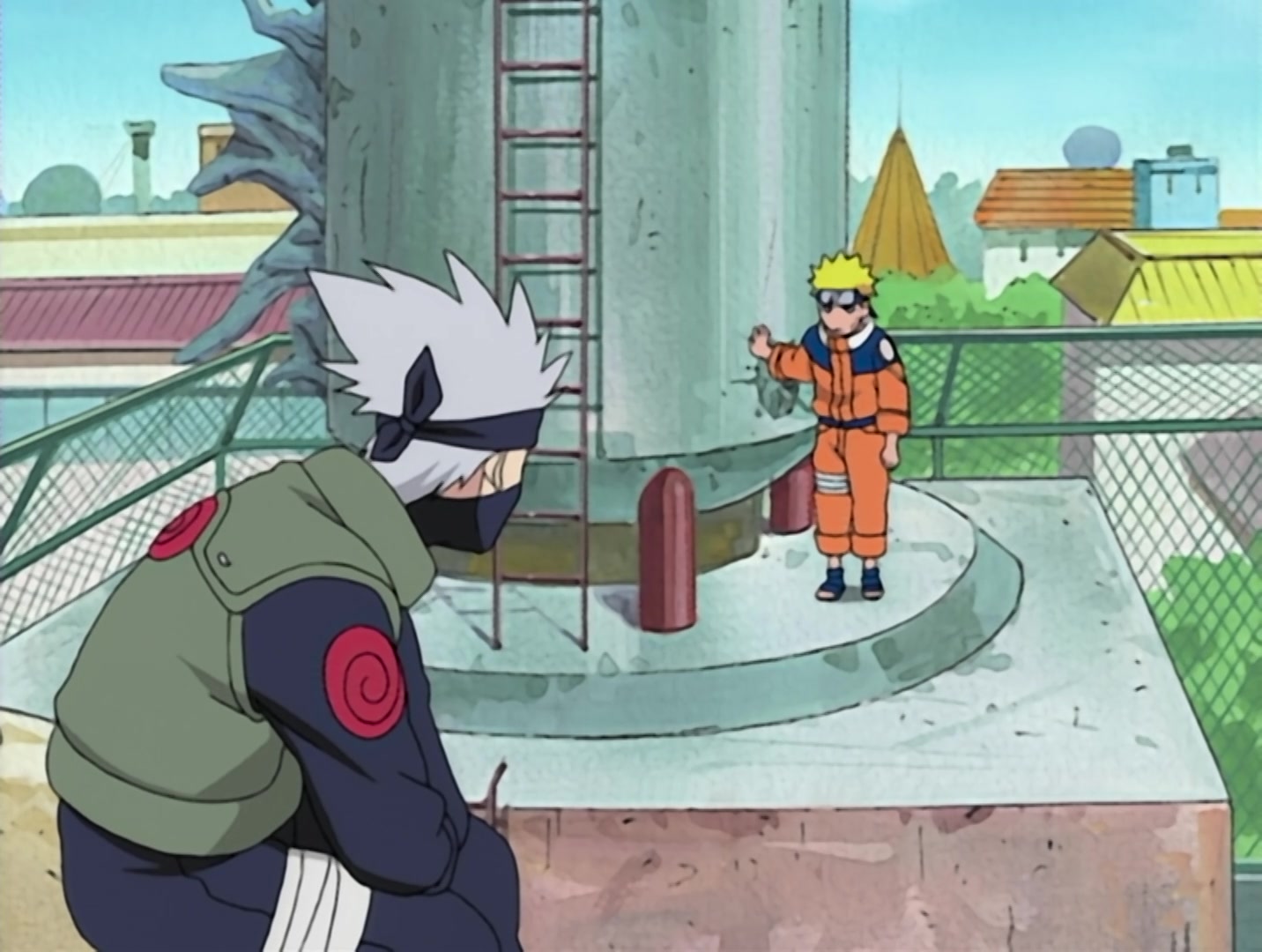 Naruto Ep 108: Bitter Rivals and Broken Bonds @ 09:25
