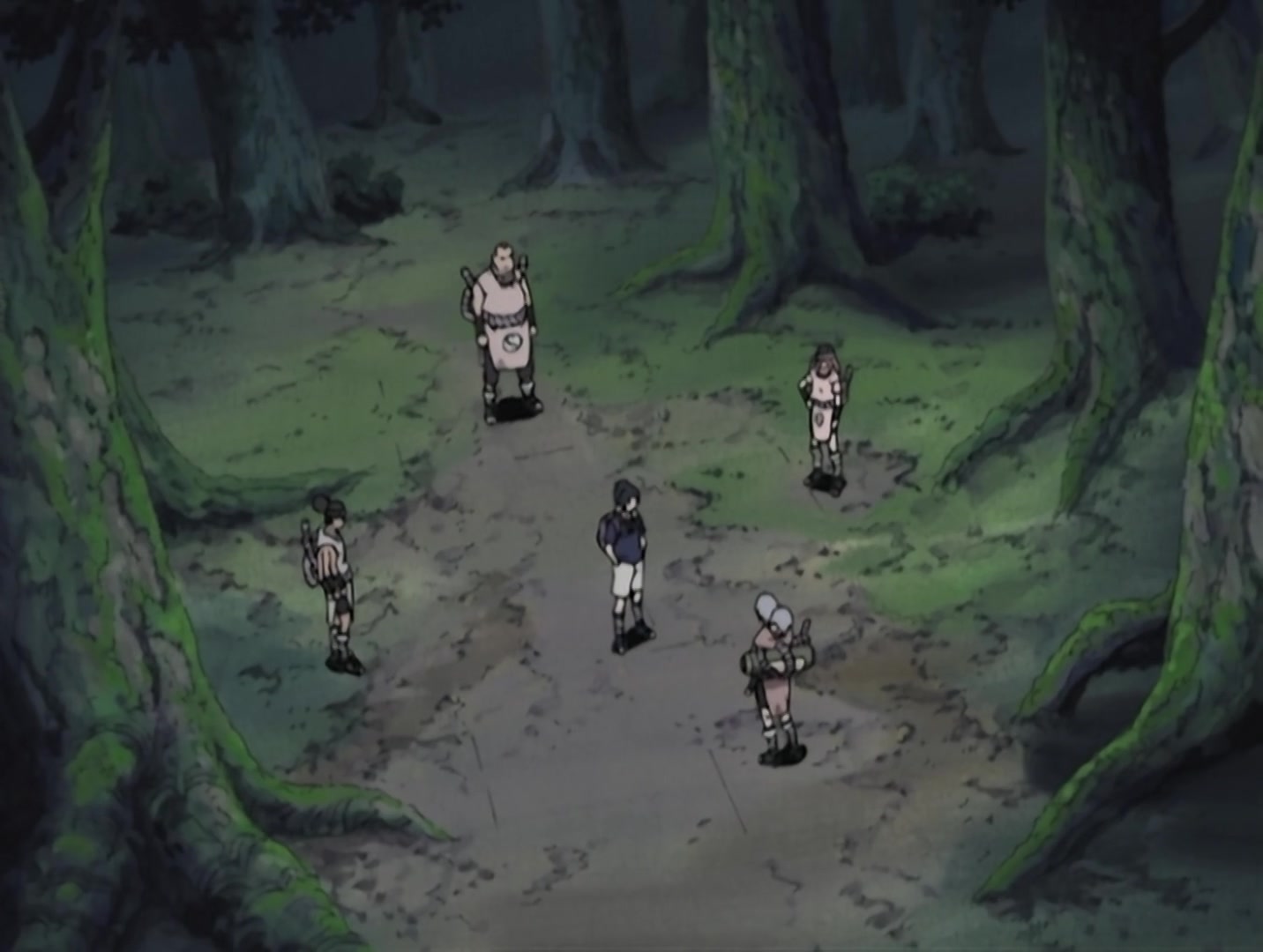 Naruto Ep 111: Sound vs. Leaf @ 02:01
