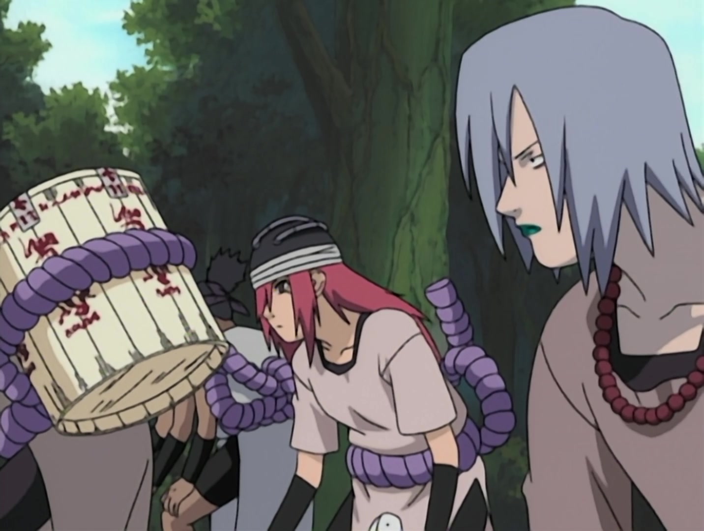 Naruto Ep 111: Sound vs. Leaf @ 07:28