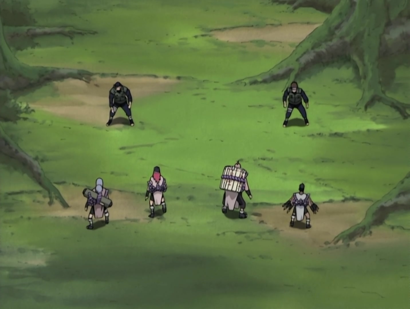 Naruto Ep 111: Sound vs. Leaf @ 08:29