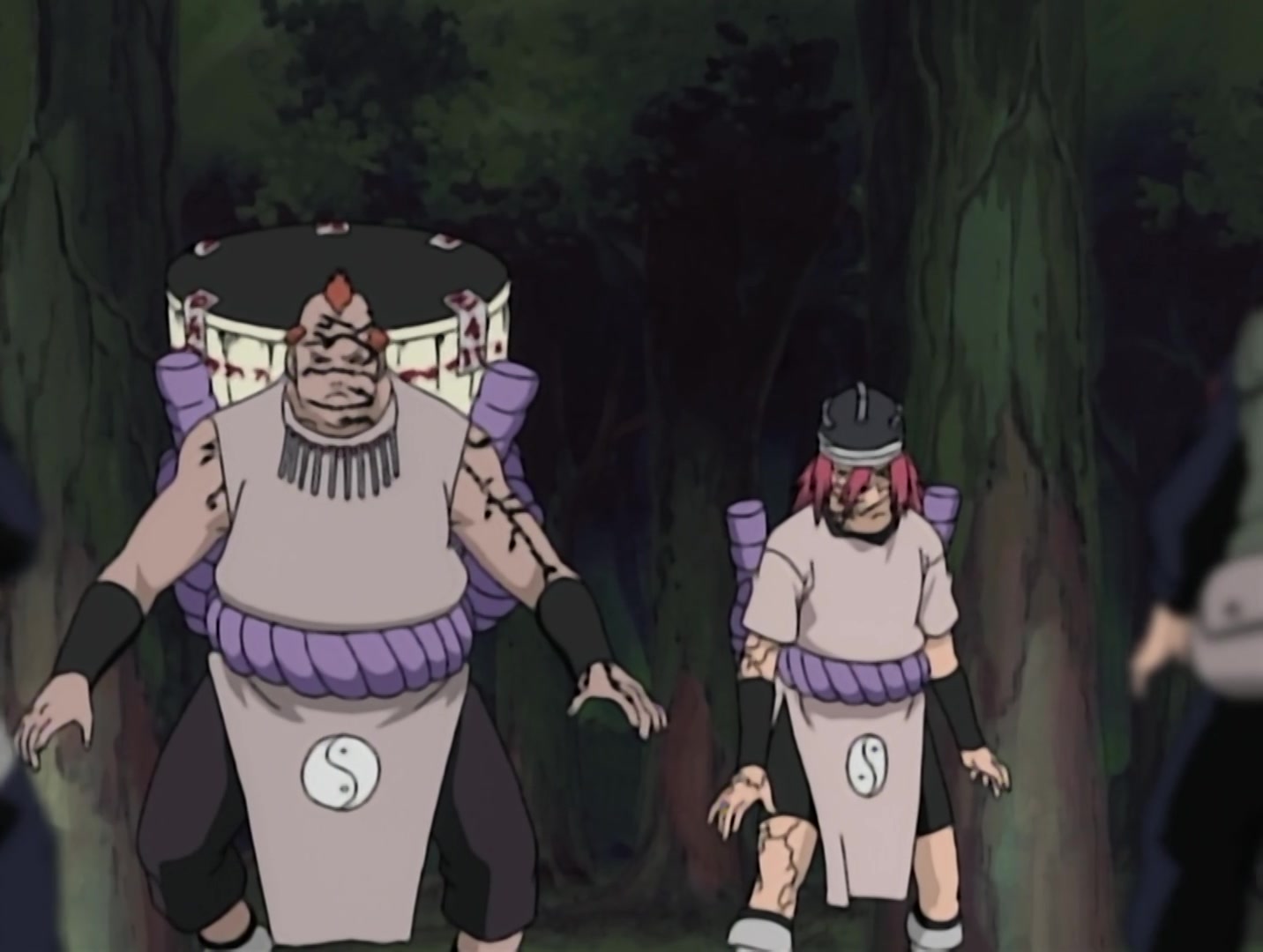 Naruto Ep 111: Sound vs. Leaf @ 08:35