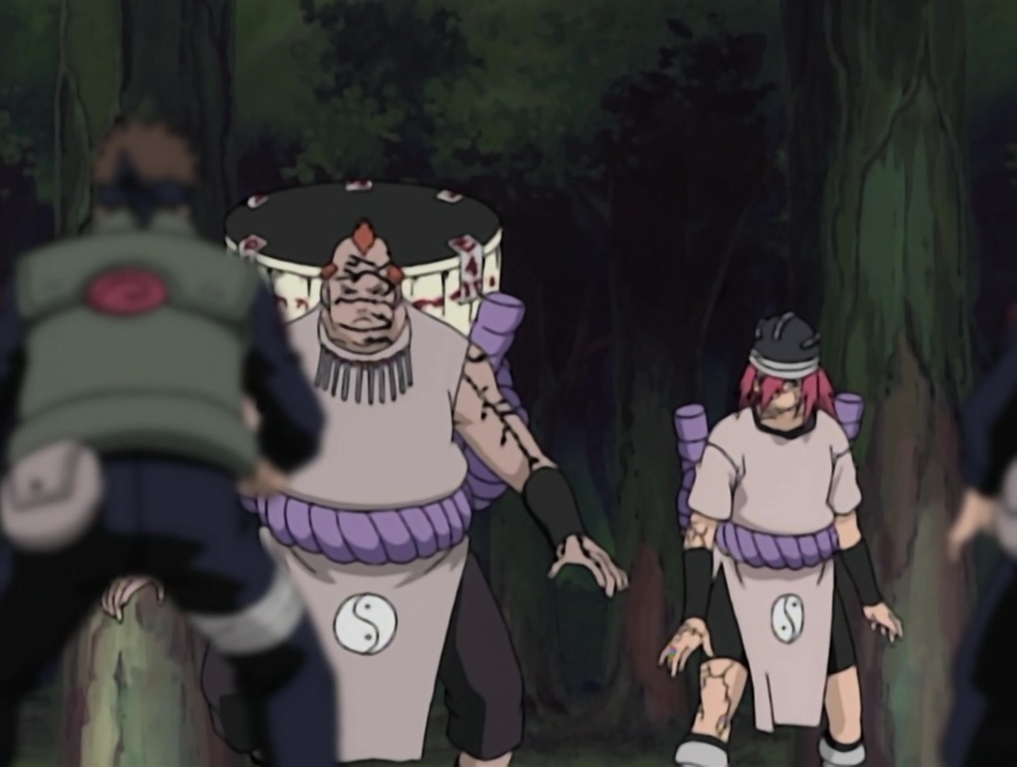 Naruto Ep 111: Sound vs. Leaf @ 08:51