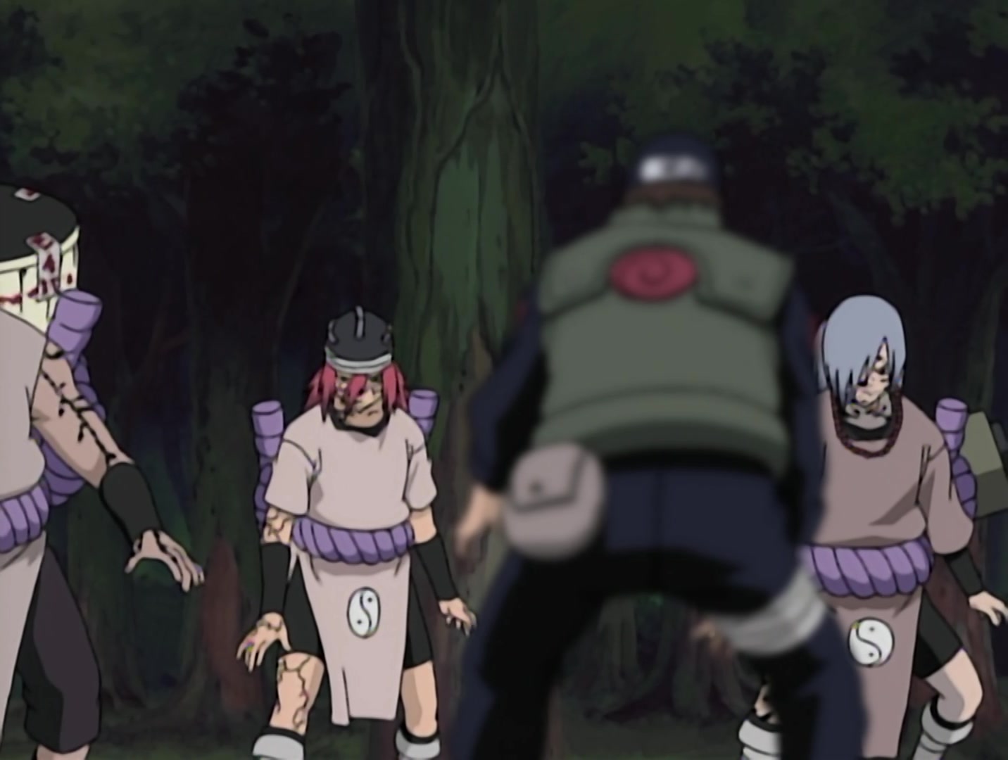 Naruto Ep 111: Sound vs. Leaf @ 08:57