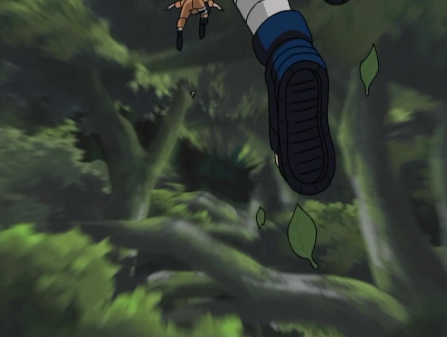 Naruto Ep 111: Sound vs. Leaf @ 09:30