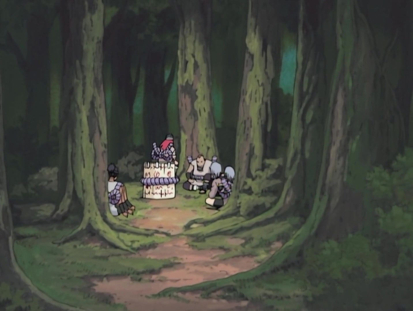 Naruto Ep 111: Sound vs. Leaf @ 20:52