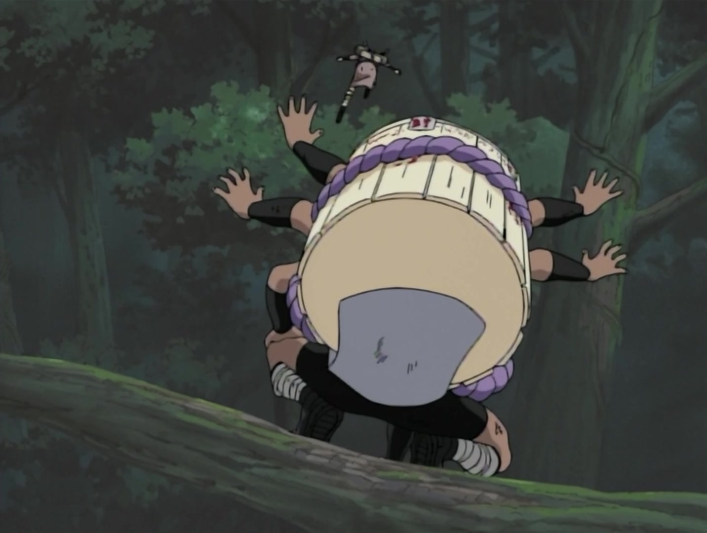 Naruto Ep 113: Full Throttle Power! Choji, Ablaze! @ 03:39