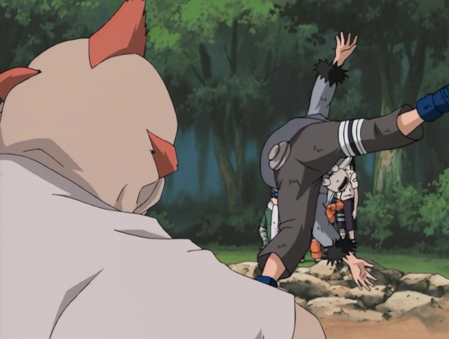 Naruto Ep 113: Full Throttle Power! Choji, Ablaze! @ 04:17