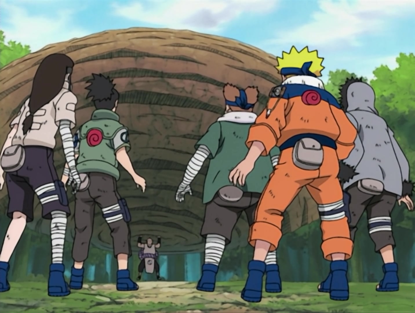 Naruto Ep 113: Full Throttle Power! Choji, Ablaze! @ 07:39