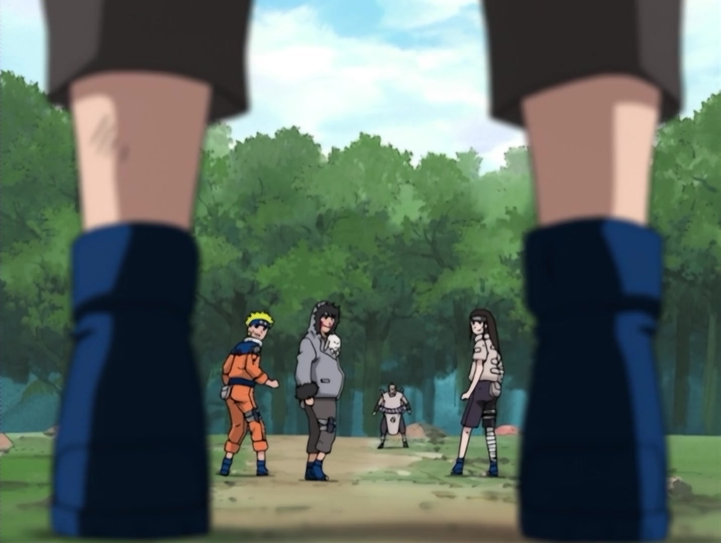 Naruto Ep 113: Full Throttle Power! Choji, Ablaze! @ 08:22