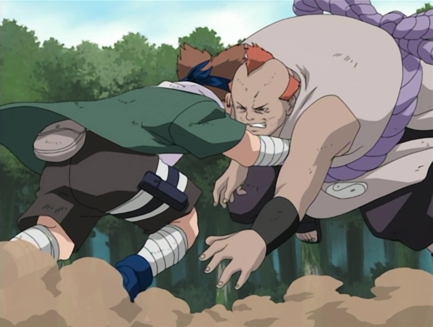 Naruto Ep 113: Full Throttle Power! Choji, Ablaze! @ 09:55