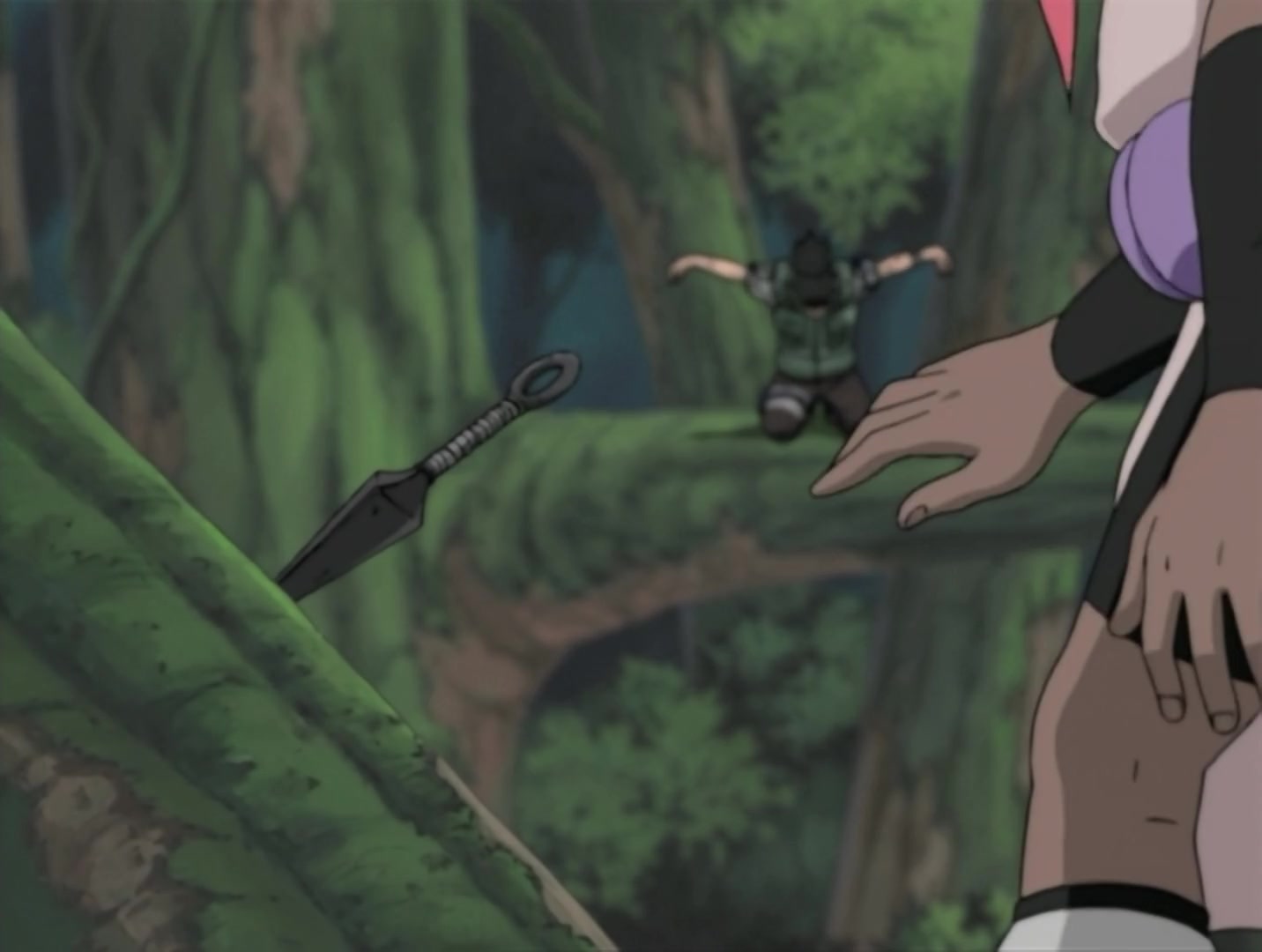 Naruto Ep 122: Fake-out: Shikamaru's Comeback! @ 19:05