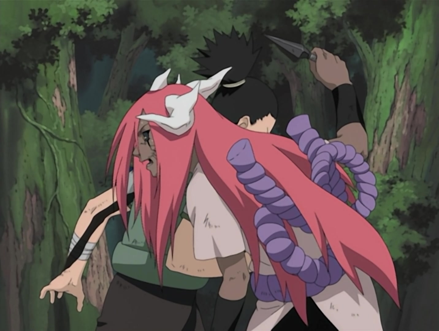 Naruto Ep 122: Fake-out: Shikamaru's Comeback! @ 19:24