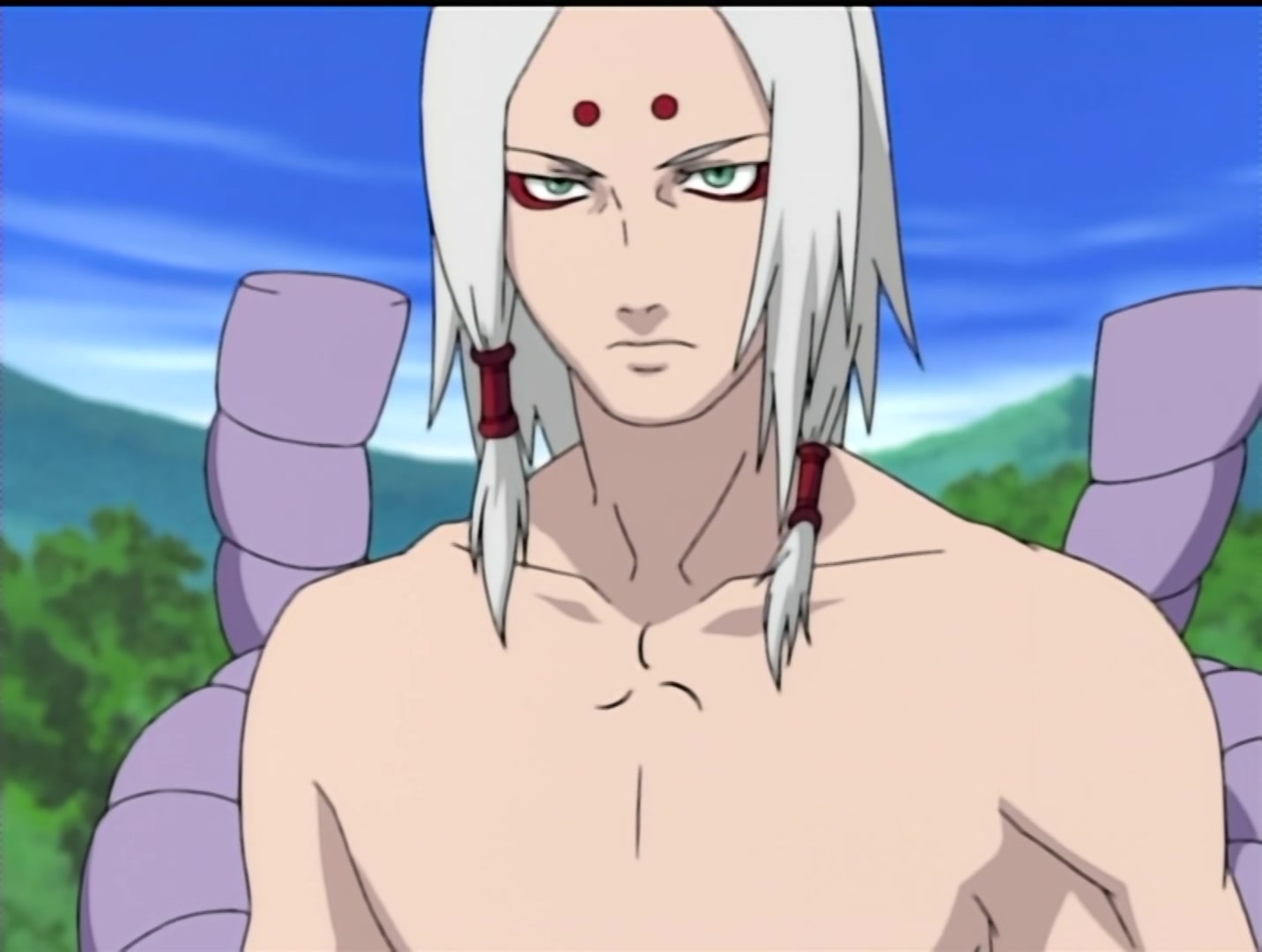 Naruto Ep 126: Showdown: Gaara vs. Kimimaro @ 03:34