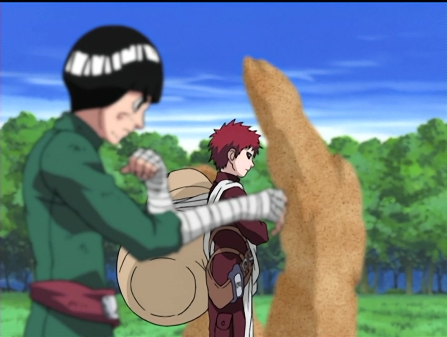 Naruto Ep 126: Showdown: Gaara vs. Kimimaro @ 04:06