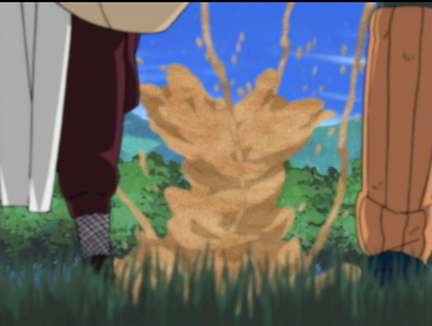 Naruto Ep 126: Showdown: Gaara vs. Kimimaro @ 05:17