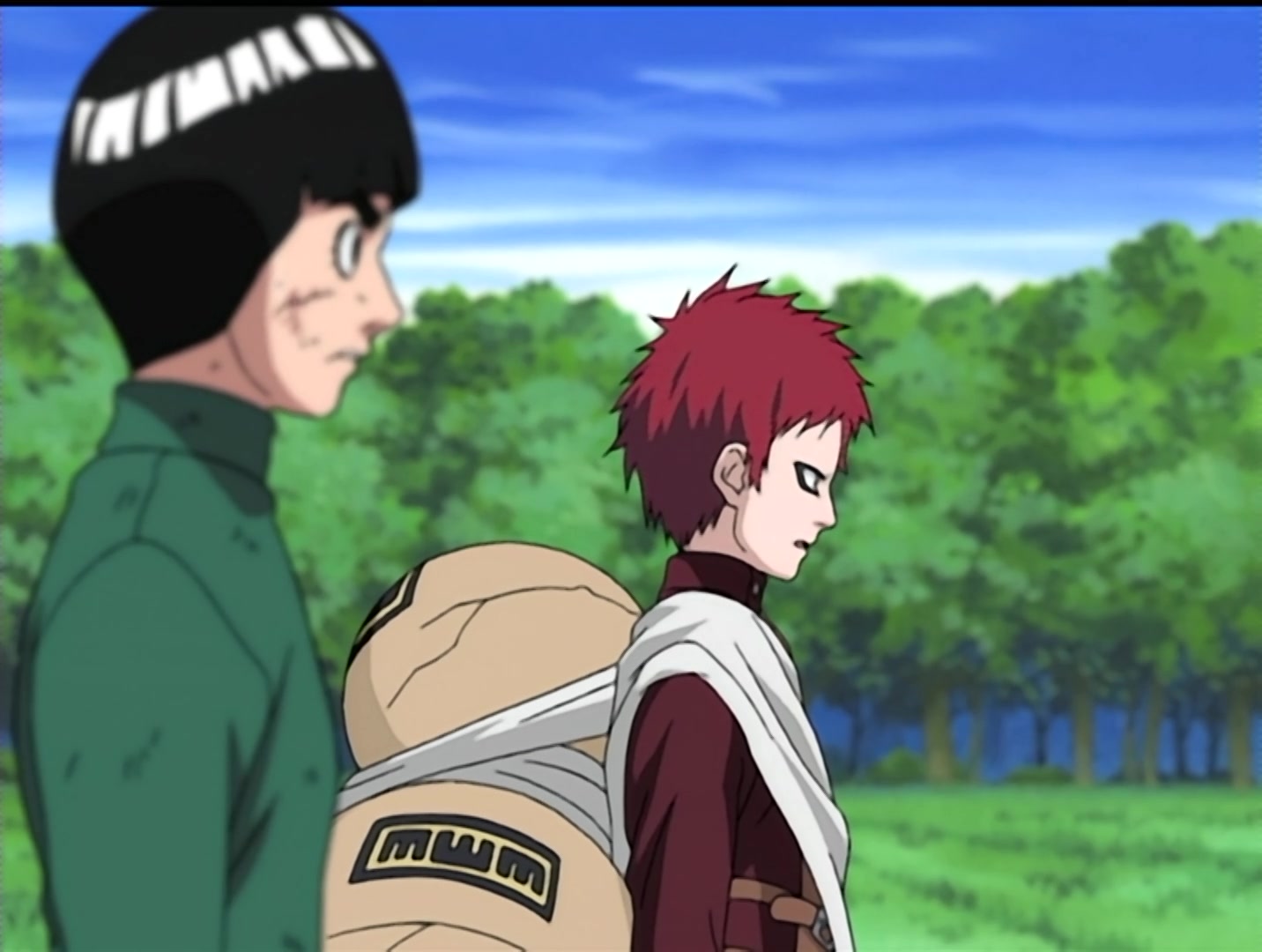 Naruto Ep 126: Showdown: Gaara vs. Kimimaro @ 05:55