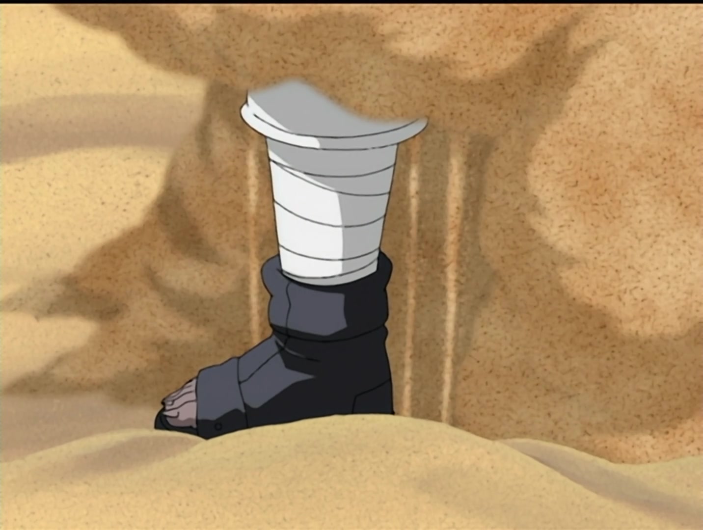 Naruto Ep 126: Showdown: Gaara vs. Kimimaro @ 20:54