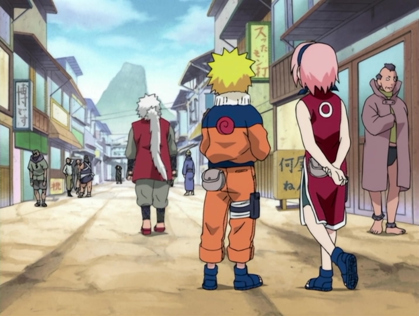 Naruto Ep 137: A Town of Outlaws, the Shadow of the Fuma Clan @ 03:44