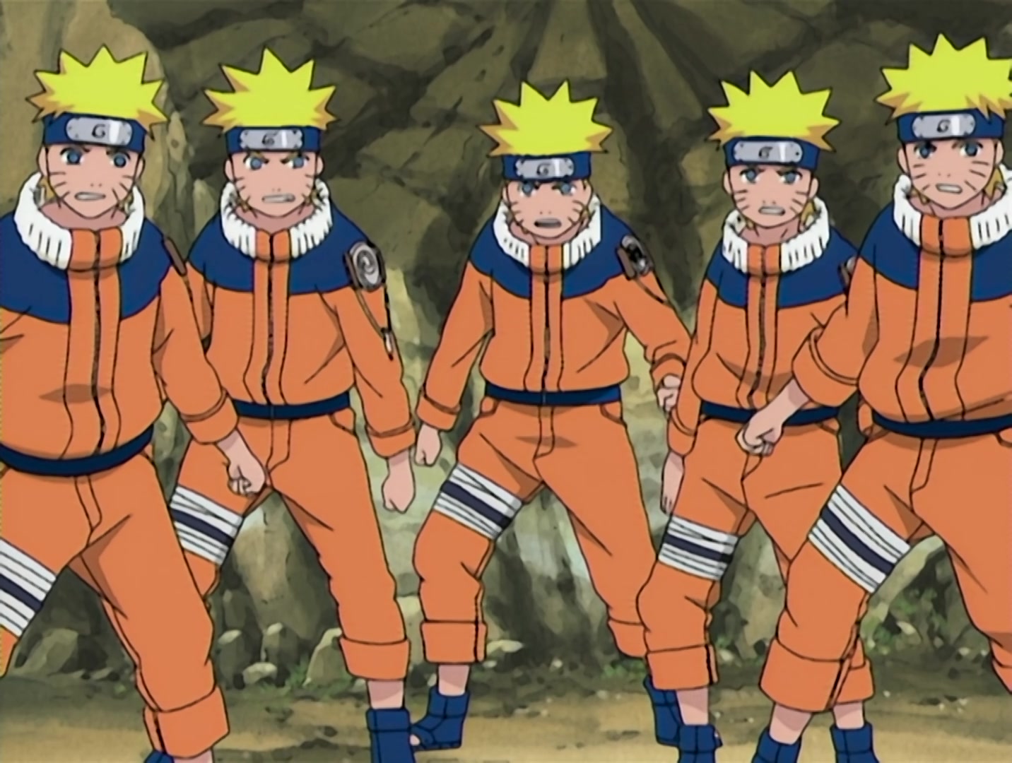 Naruto Ep 144: A New Squad! Two People and a Dog! @ 03:09