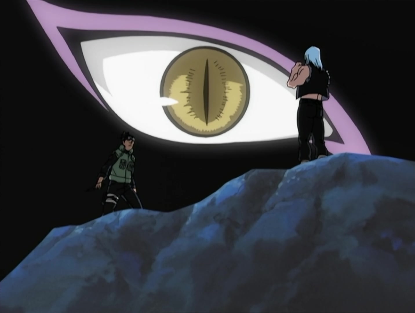 Naruto Ep 144: A New Squad! Two People and a Dog! @ 04:41