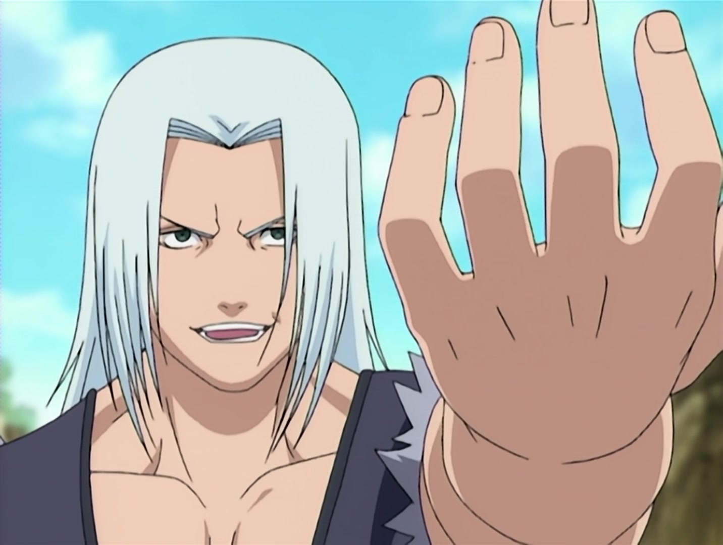 Naruto Ep 144: A New Squad! Two People and a Dog! @ 04:49