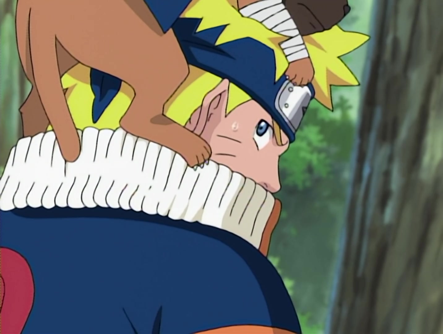 Naruto Ep 144: A New Squad! Two People and a Dog! @ 07:19