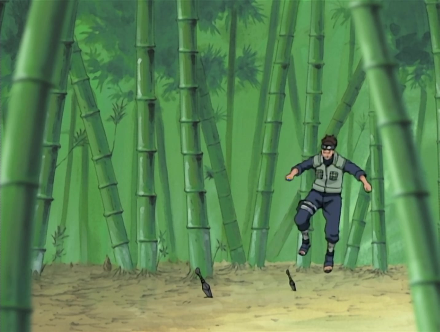 Naruto Ep 144: A New Squad! Two People and a Dog! @ 07:40