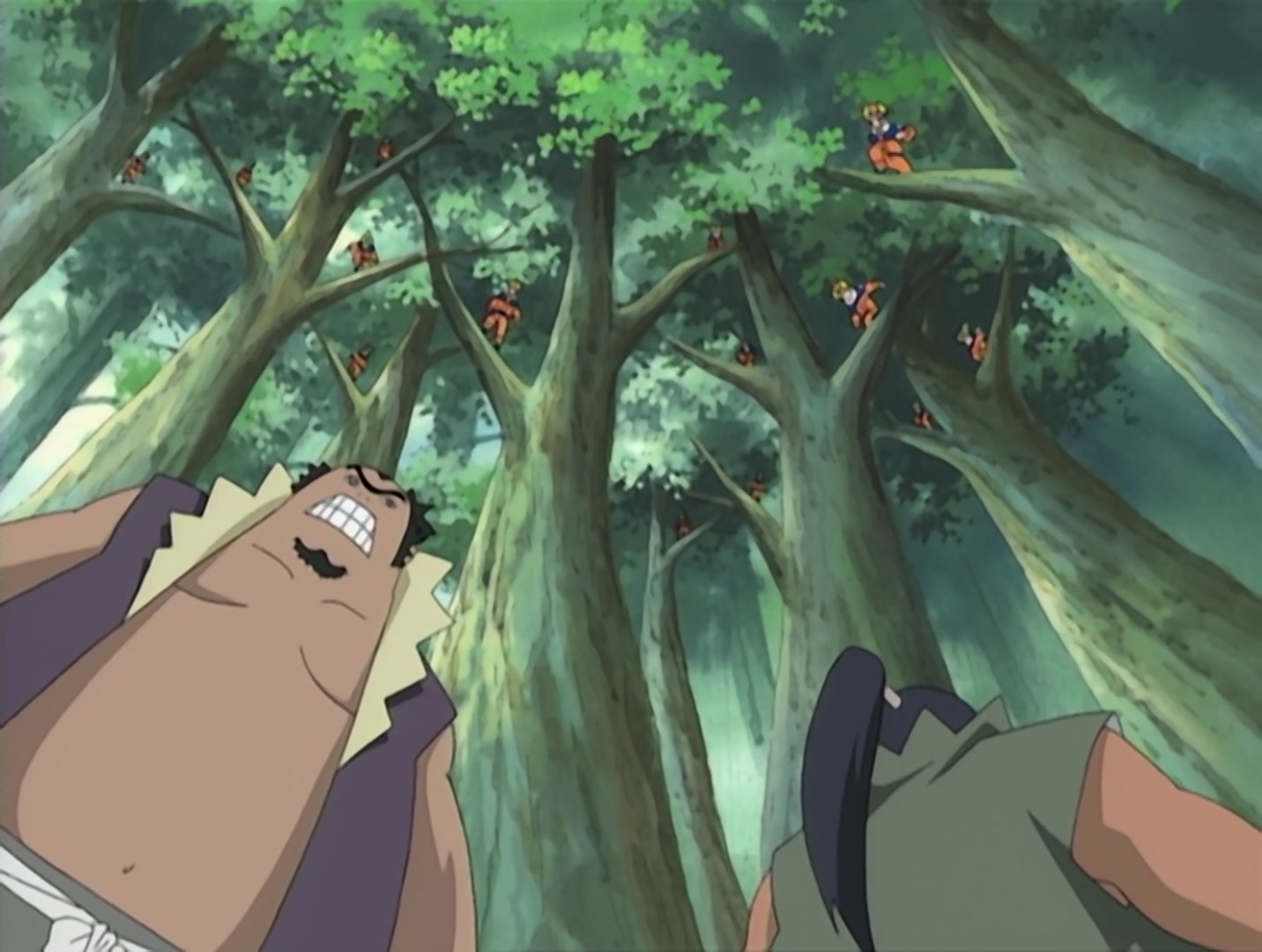 Naruto Ep 144: A New Squad! Two People and a Dog! @ 08:51