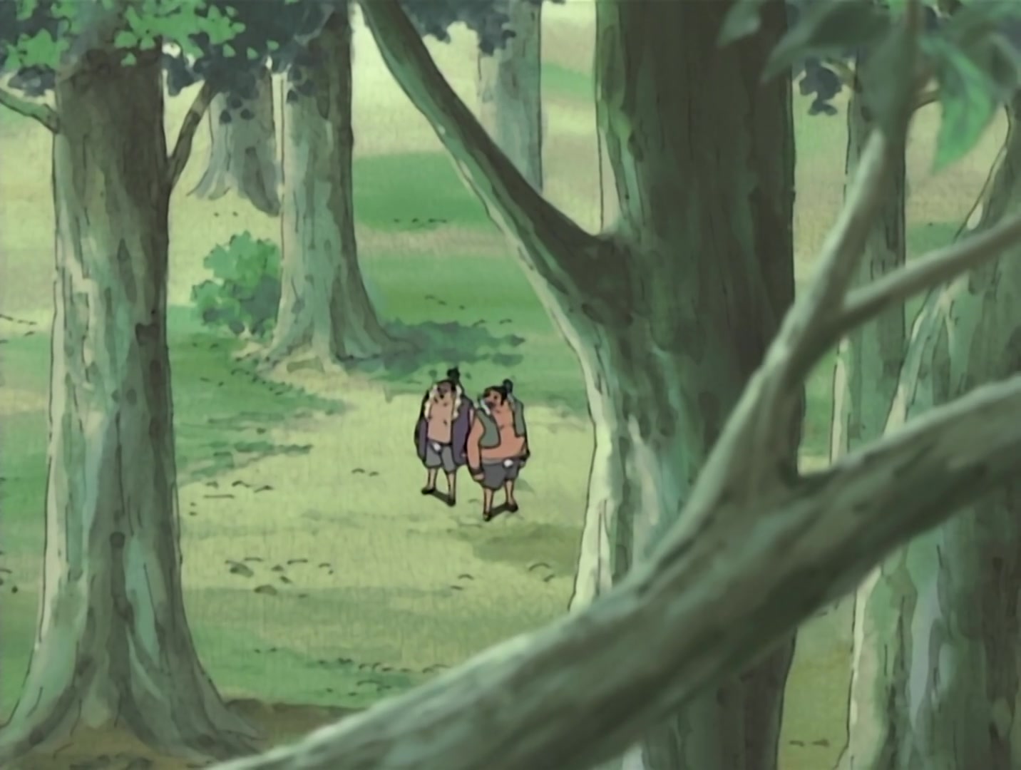 Naruto Ep 144: A New Squad! Two People and a Dog! @ 08:59