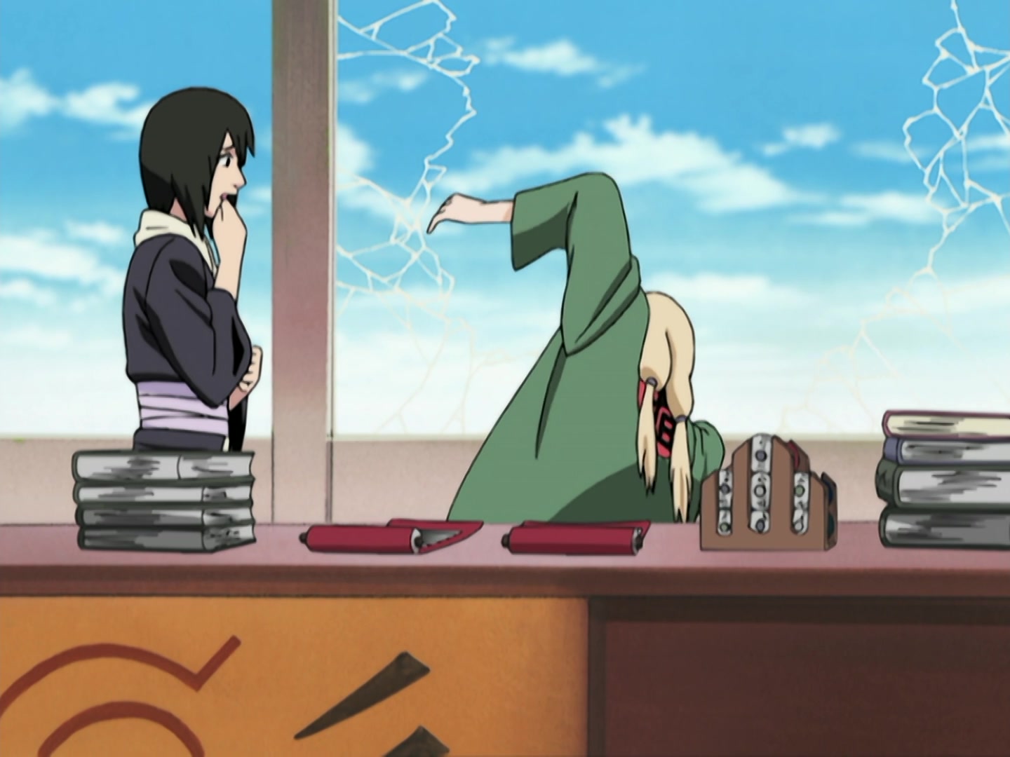 Naruto Ep 152: Funeral March for the Living @ 08:30