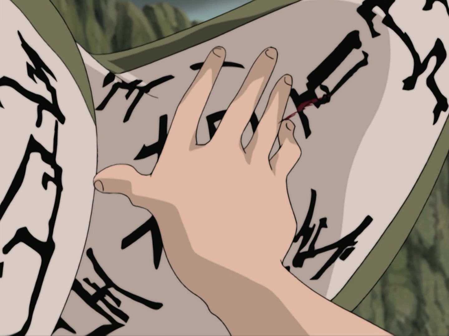 Naruto Ep 155: The Dark Creeping Clouds @ 04:56