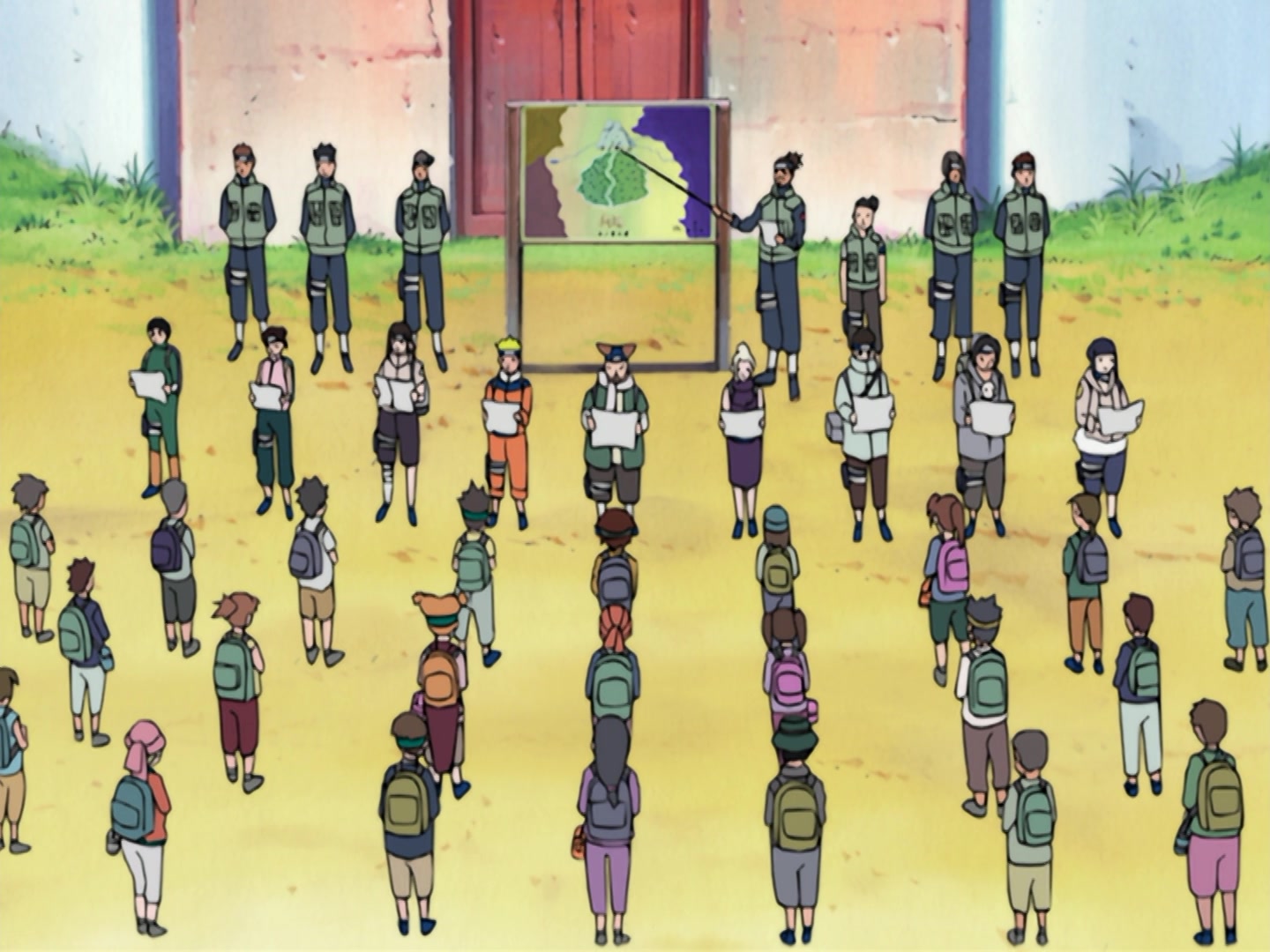 Naruto Ep 158: Follow My Lead! The Great Survival Challenge @ 03:59