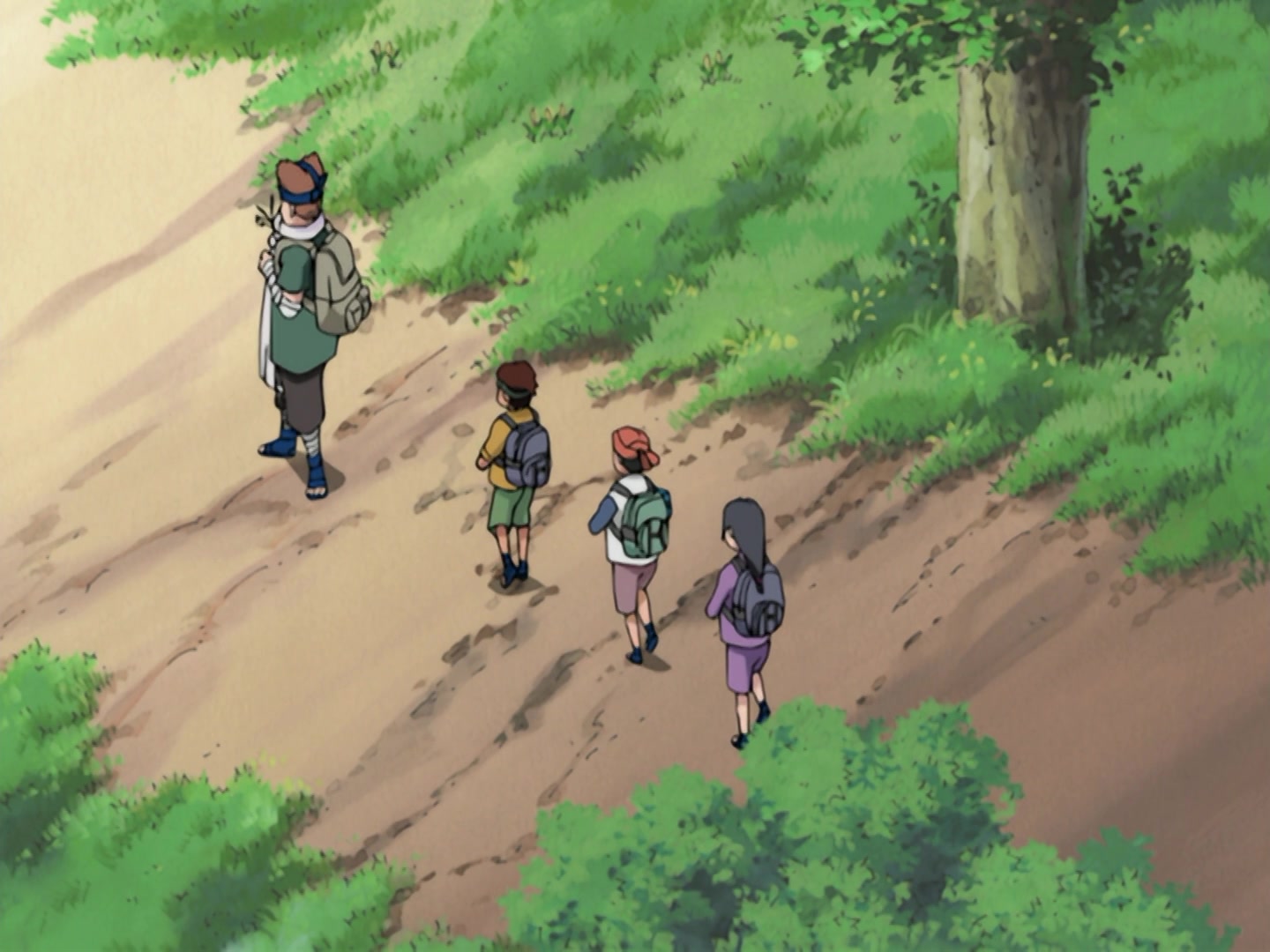 Naruto Ep 158: Follow My Lead! The Great Survival Challenge @ 05:10
