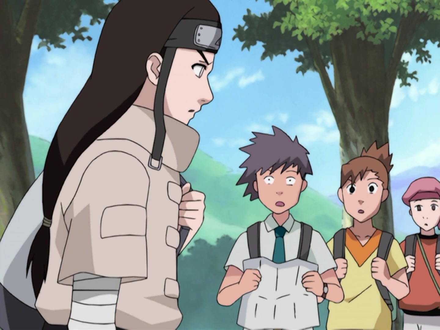 Naruto Ep 158: Follow My Lead! The Great Survival Challenge @ 06:07