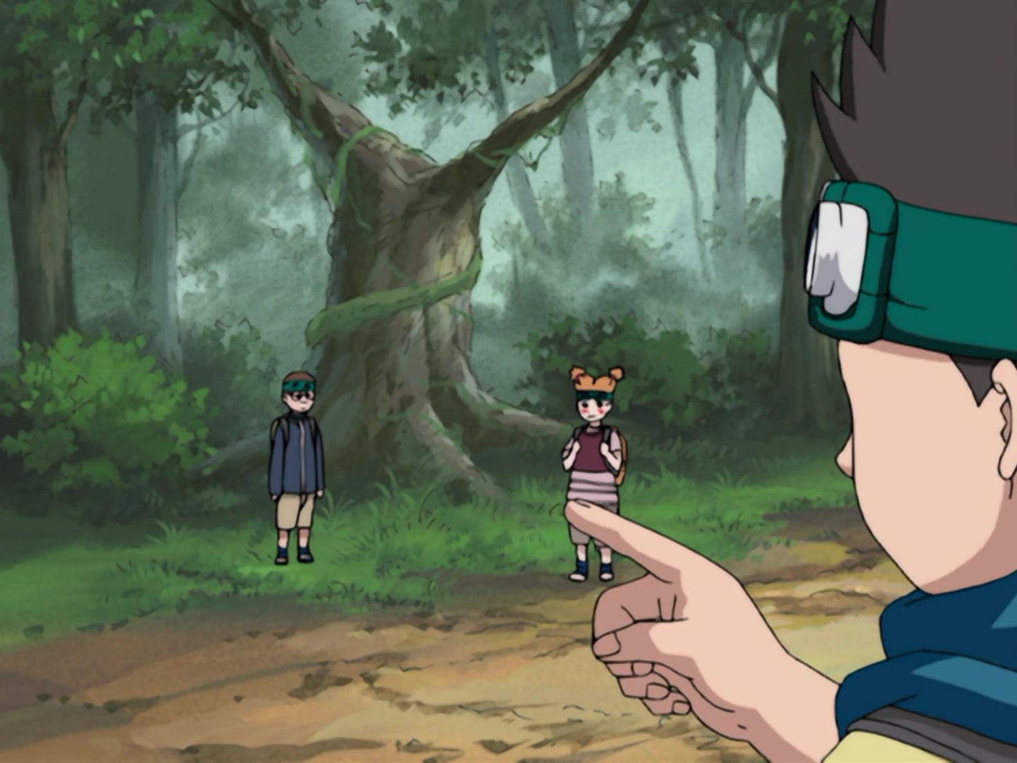 Naruto Ep 158: Follow My Lead! The Great Survival Challenge @ 07:26