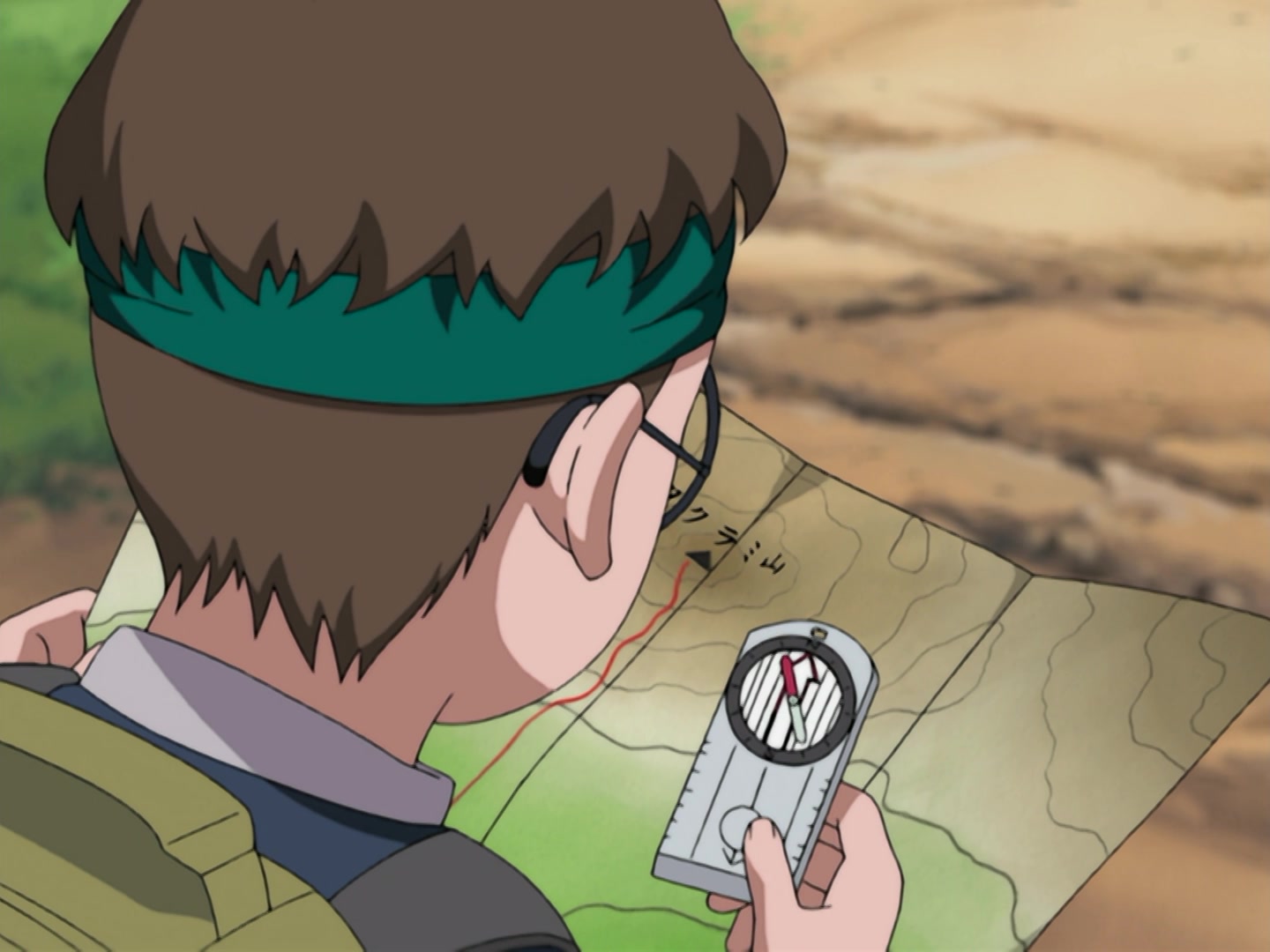Naruto Ep 158: Follow My Lead! The Great Survival Challenge @ 08:02