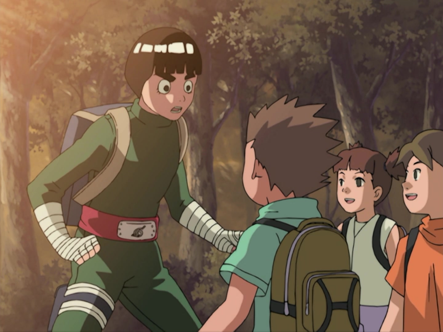 Naruto Ep 158: Follow My Lead! The Great Survival Challenge @ 08:37