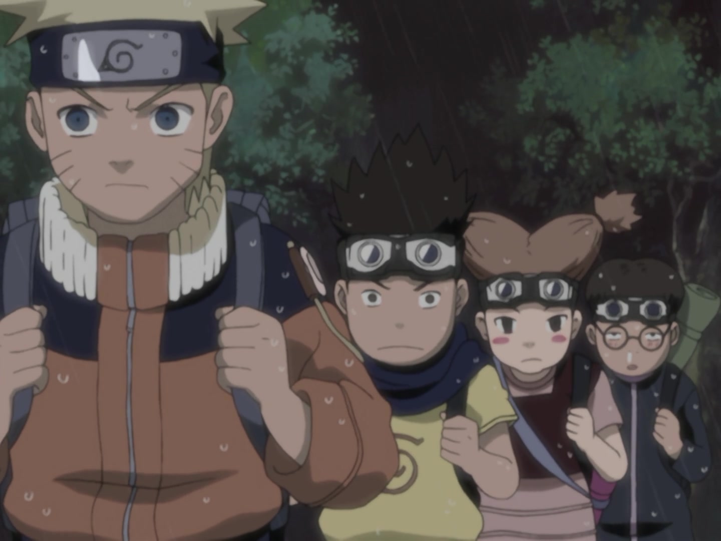 Naruto Ep 158: Follow My Lead! The Great Survival Challenge @ 11:43