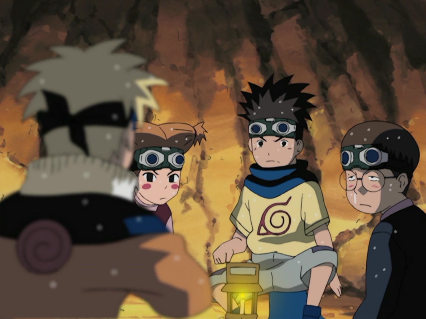Naruto Ep 158: Follow My Lead! The Great Survival Challenge @ 14:20